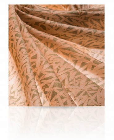 Палантин Женский SN-BAMBOO.LEAF/OLIVE